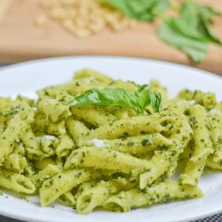 PASTA WITH PESTO SAUCE ENTRÉE