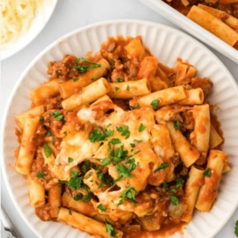 Delicious Baked Ziti Awaits