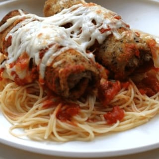 EGGPLANT ROLLITINI W PASTA ENTRÉE